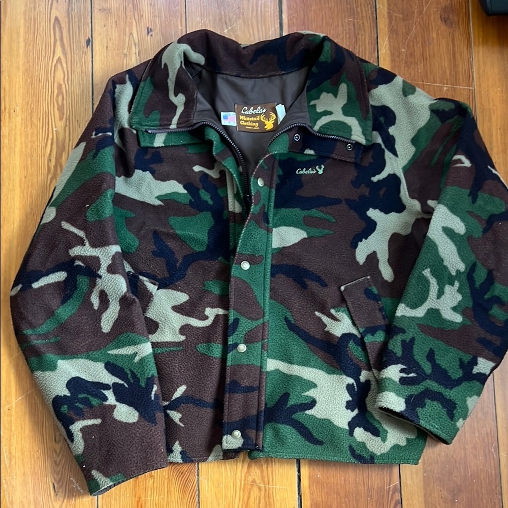 Vintage Cabela's Camouflage Jacket